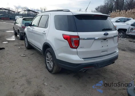 2018 Ford Explorer Xlt z USA, uszkodzony, nr VIN 1FM5K8D86JGC03476
